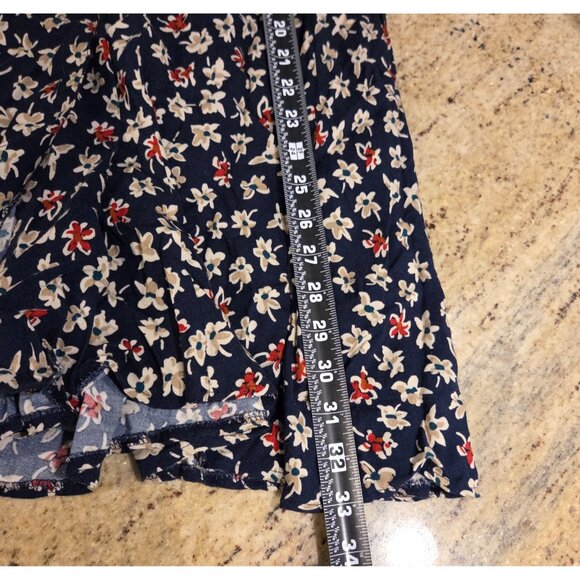 Vintage Kathie Lee Sz 12 Maxi Skirt Rayon Ditzy Floral Y2k Preppy - Picture 4 of 13